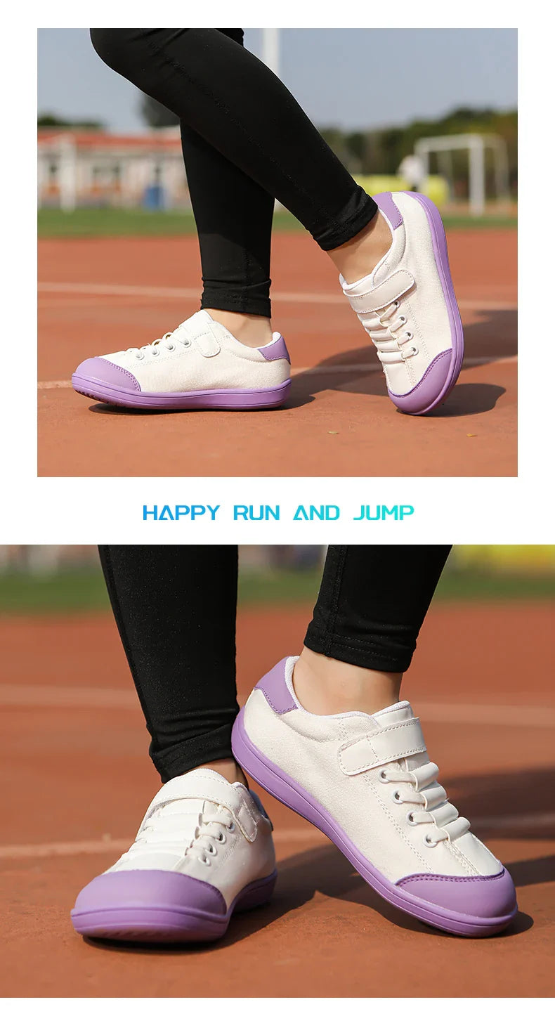 Children’s Wide Barefoot Shoes – Anti-Slip Zero-Drop Sport Sneakers for Boys & Girls