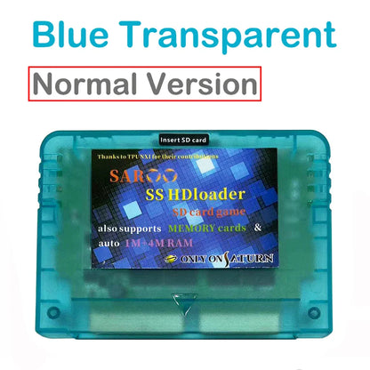 2025 V0.7 SAROO SS HDLoader Game Cartridge — SD/TF Card Support for Sega Saturn, Play Without CD