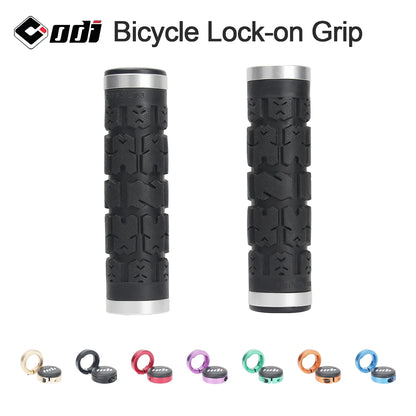 ODI RG01 Bicycle Handlebar Grips – Anti-Slip Lock-On Shock Absorbing MTB & Road Bike Grips