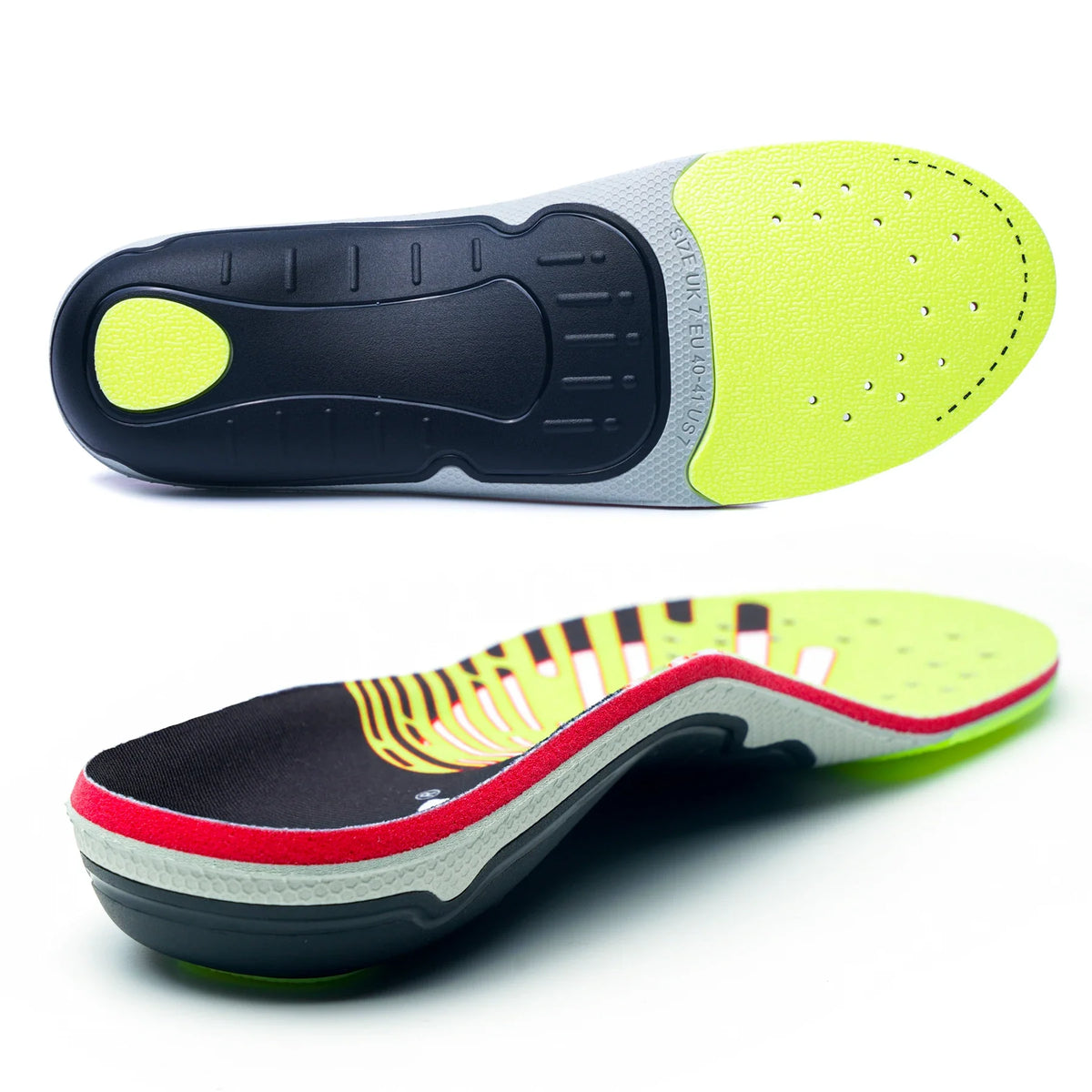 Plantar Fasciitis Insoles - Orthopedic Arch Support & Heel Pain Relief Inserts