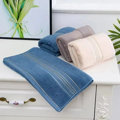 Thickened Pure Cotton Quick-Dry Absorbent Face Towel – Soft Hand Towel for Gym, Hotel & Home Bathroom