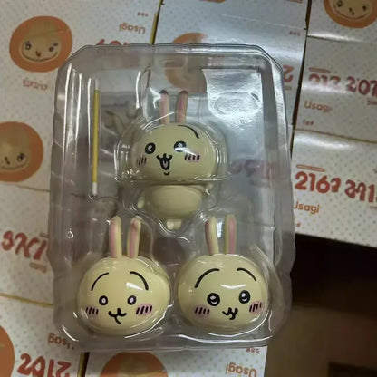 Cute Chiikawa Usagi Action Figure — Kawaii Anime Model Collectible Doll Set for Desk Decoration & Gift