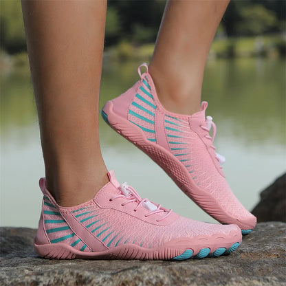 Unisex Aqua Water Shoes – Anti-Slip Quick-Dry Barefoot Sneakers for Beach, Swimming, Wading & Outdoor Activities