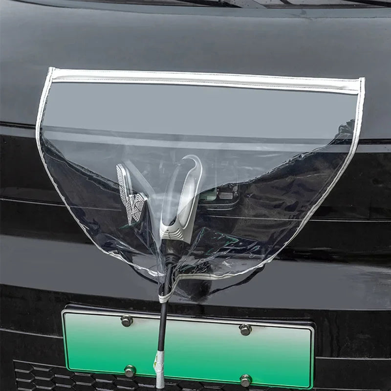 Outdoor Protection Cover for Electric Vehicle Charger Port – Rainproof and Dustproof for Tesla Model 3/Y Sedan SUV Car Accessories