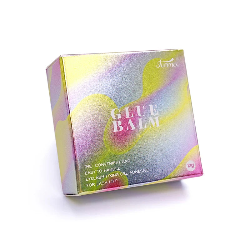 12g Solid Eyelash Lift Glue – Non-Irritating Fragrant Adhesive for Lifting Lashes & Eyebrows, Balm Ironing Tool