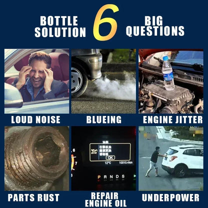 Engine Anti-Wear Additive — Noise Reduction & Performance Booster Car Oil Treatment