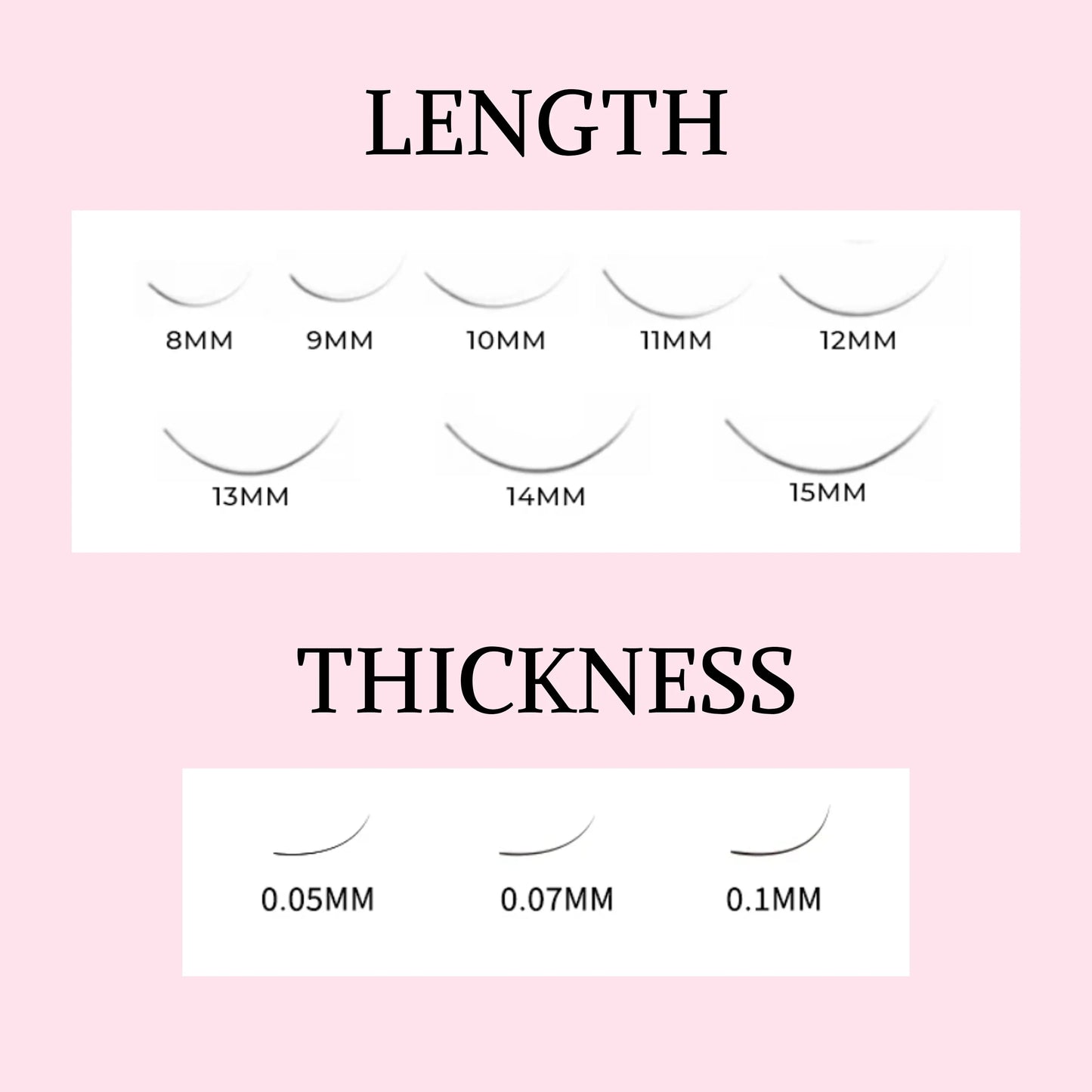 ARTSTAR Pointy Base Premade Eyelash Fans – 0.03mm Thin Professional Loose Lash Extensions