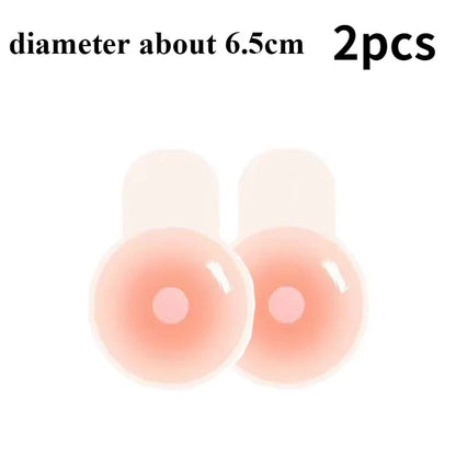 Reusable Silicone Nipple Covers for Women – Invisible Strapless Bra Pasties & Breast Petals
