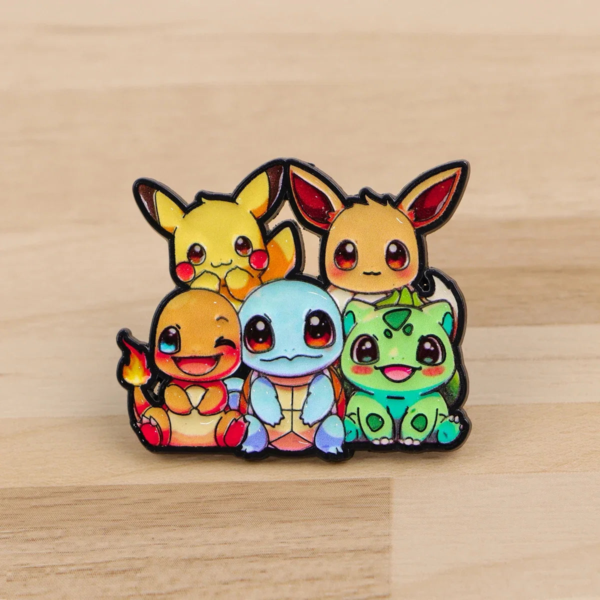 Cute Cartoon Animal Enamel Pins - Anime Figure Brooches for Backpacks, Clothing & Gifts