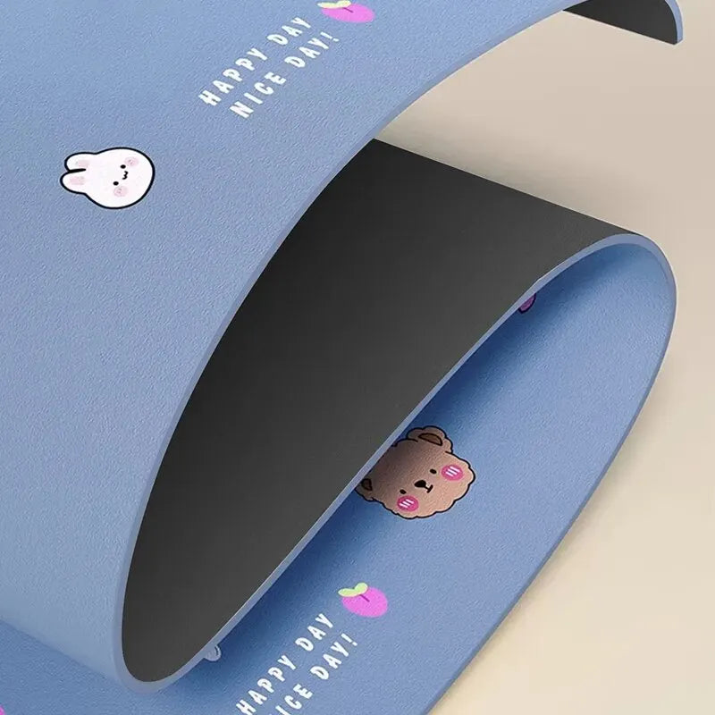 Heating Mouse Pad with Large Office Desktop Shortcut Keys - Dormitory Students' Waterproof Desk Warm Pad for Homework