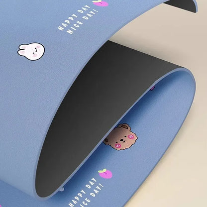 Heating Mouse Pad with Large Office Desktop Shortcut Keys - Dormitory Students' Waterproof Desk Warm Pad for Homework