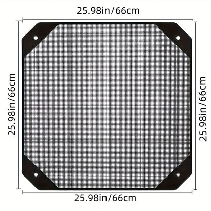 PVC Outdoor Air Conditioner Cover – Waterproof Breathable Mesh AC Unit Protector, Dust & Debris Protection Outdoor Accessory (1pc)