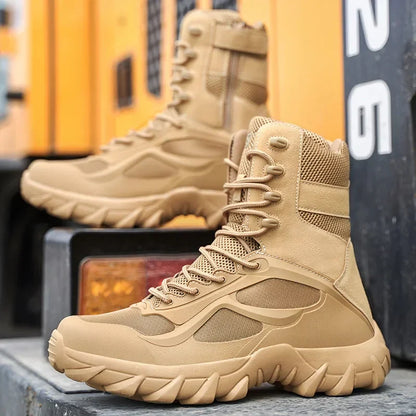 Men's Tactical Boots - Lightweight Autumn Special Forces Field Boots, Non-Slip Outdoor Shoes for Men (Zapatillas Hombre)