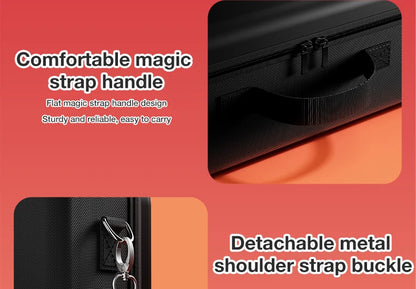 Large Waterproof Carrying Bag for Switch 2 – Travel Storage Case with Charger & Handle Slot, Anti-Scratch Game Accessories Organizer