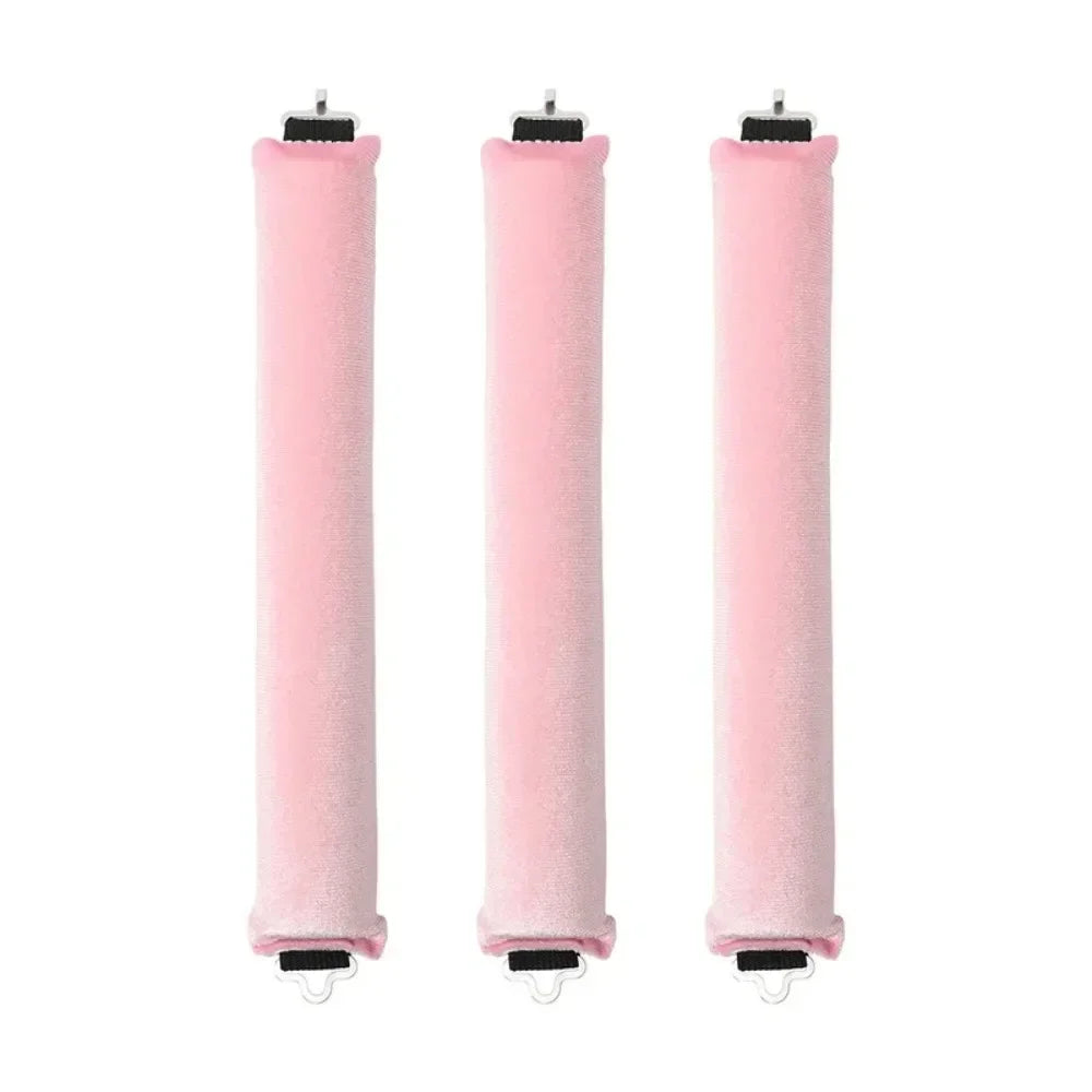 Heatless Hair Curler Headband - Satin No-Heat Curling Rod for Overnight Hair Styling