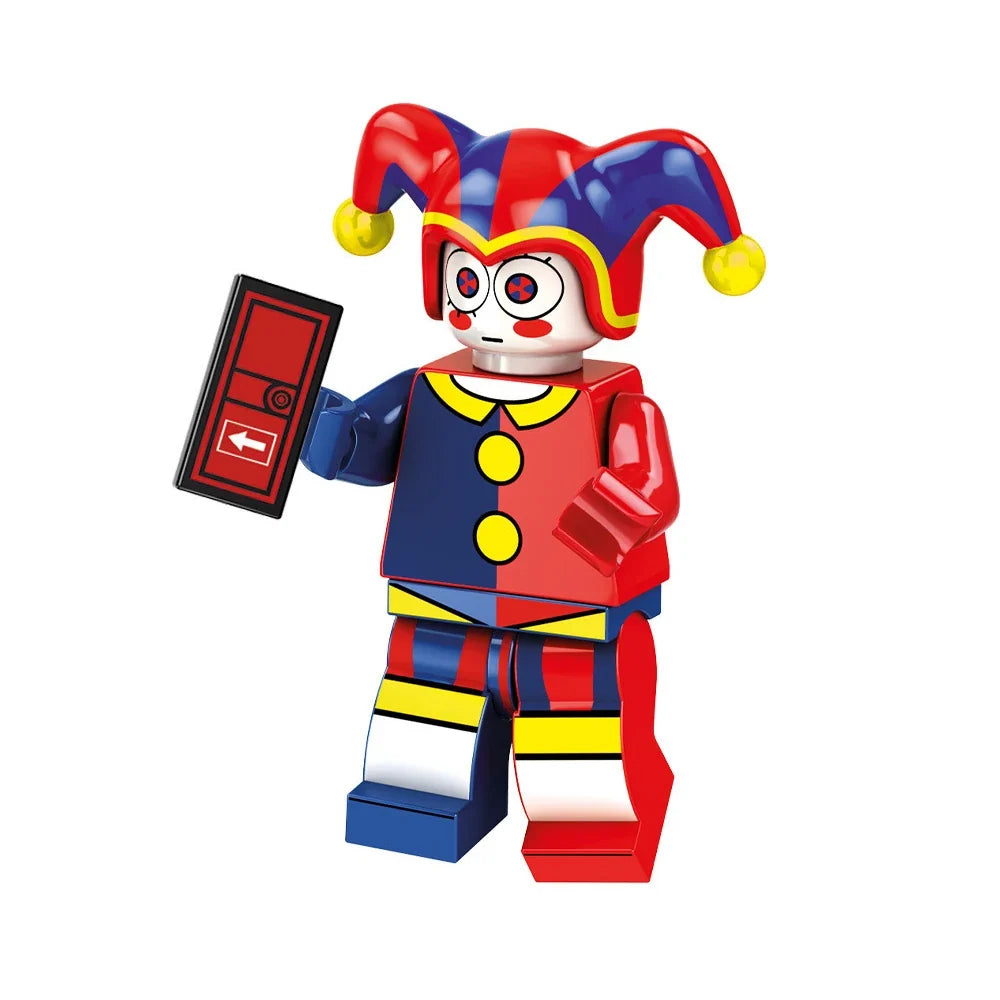 The Amazing Digital Circus Assembly Doll Set - 8-Piece Magical Digital Character Toy Collection