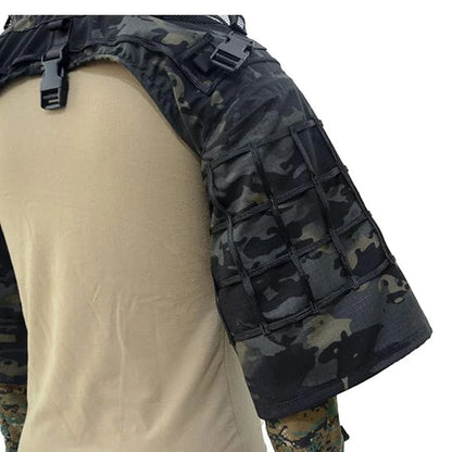 Ghillie Suit Tactical Sniper Coat – Viper Hood Camouflage Clothing for Airsoft, Paintball & Hunting, Ripstop Fabric