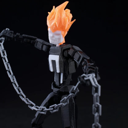 9L3D Lucky13 T13 Action Figures — 3D Printed Deadpool, Wolverine, Batman, Spider-Man & Venom Anime Model Toys, Collectible Gift