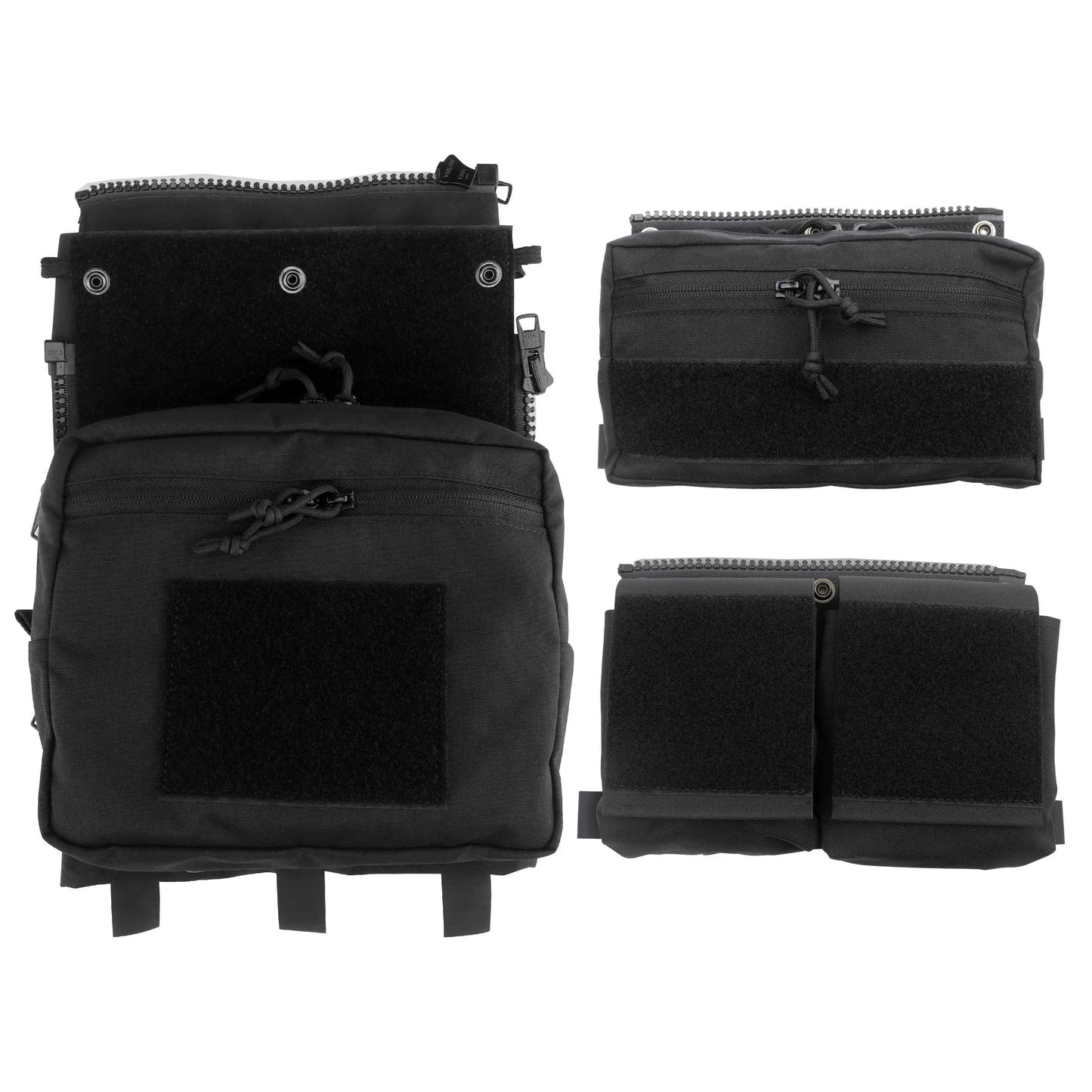 LV119 Tactical Vest Back Panel – Spiritus Systems Hunting Combat Airsoft Plate Carrier with Storage Pouch & Assault Vest Expansion Gear