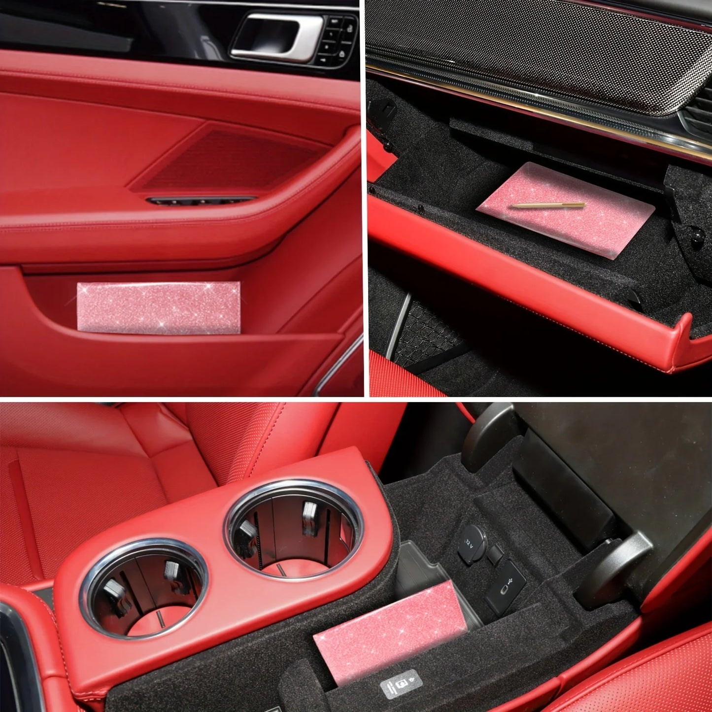 Men's Card Holder, Car Registration Vehicle License Insurance Card Holder Wallet