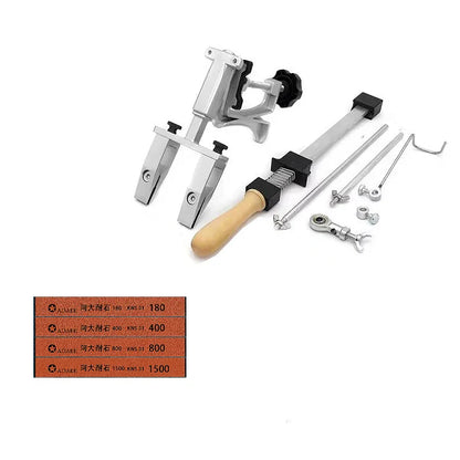XK 2025 Fixed Knife Sharpener – Professional Kitchen Sharpening Stone & Diamond Whetstone for Angle Grinding & Woodwork
