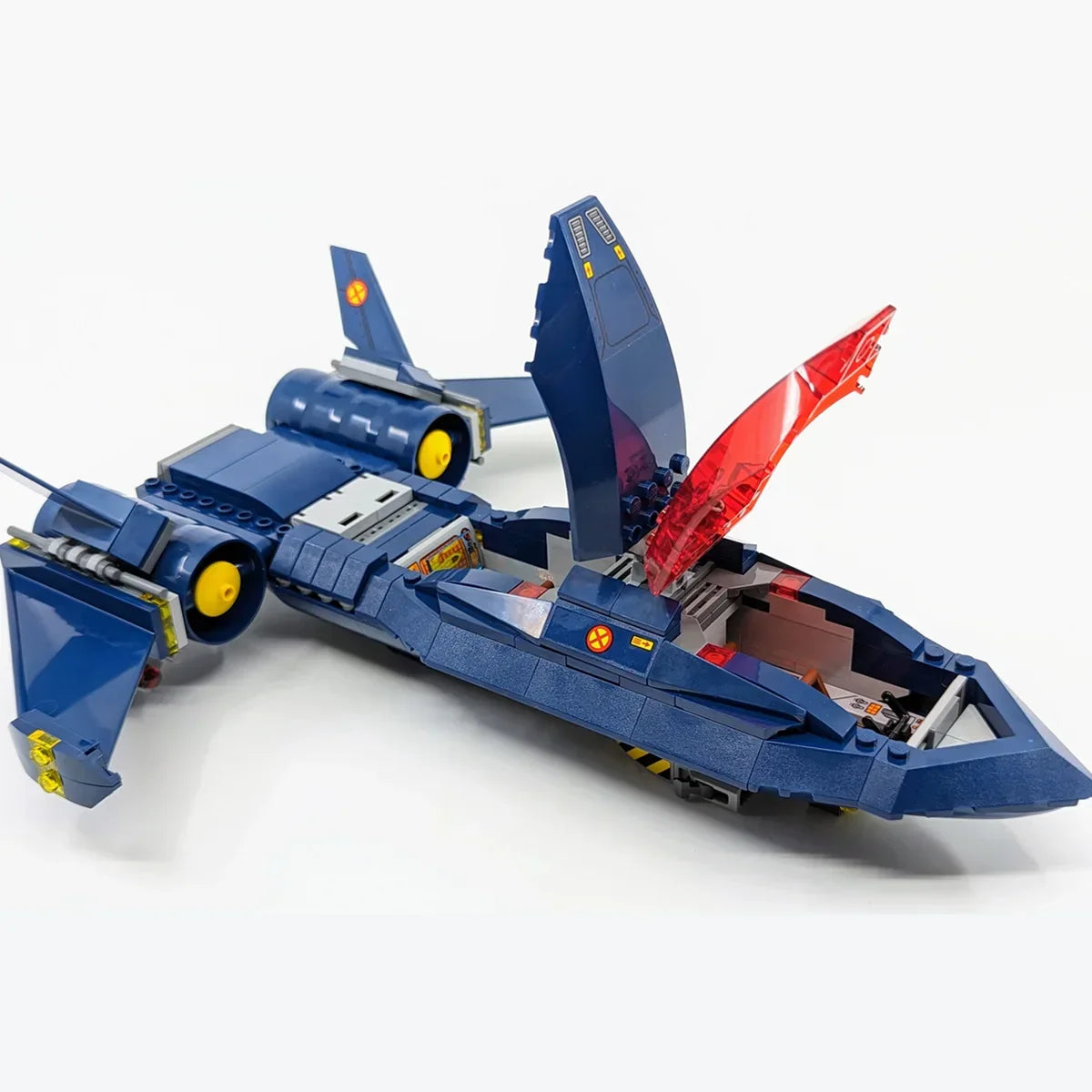SUPERHEROES X-JET 97 SR-71 Blackbird Airforce Plane Model – Building Block Toy Gift