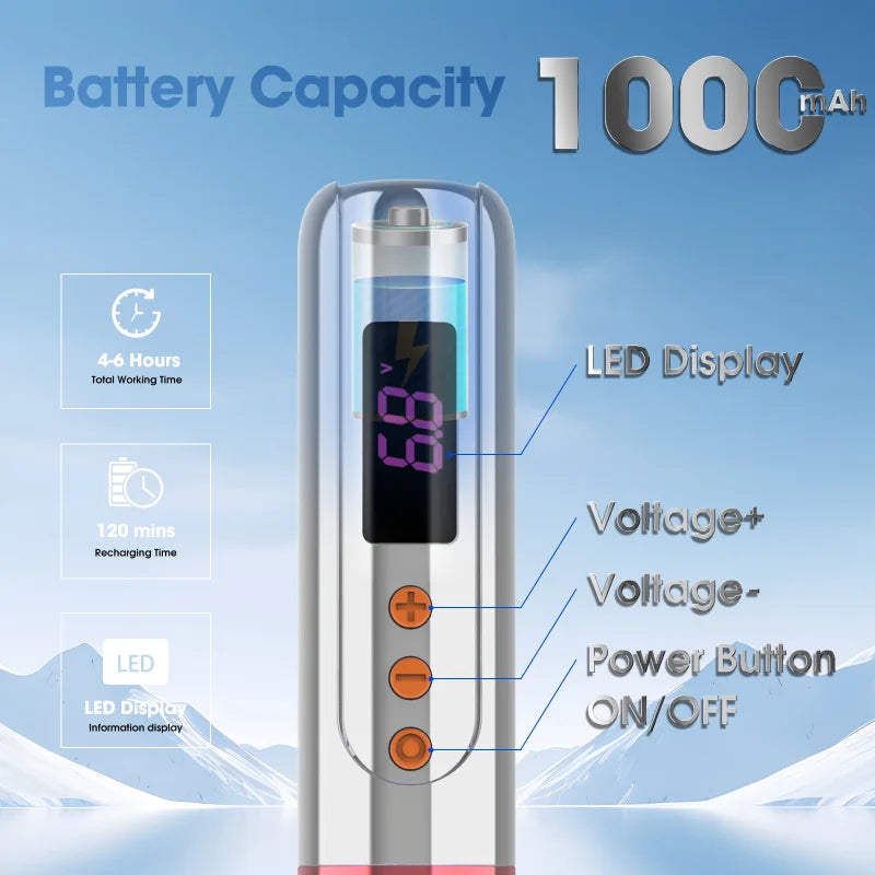 EZ NOVI Wireless Permanent Makeup Pen Machine – Battery SMP & Tattoo Micropigmentation Kit (3 Batteries)