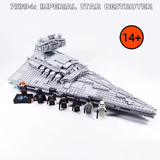 1555pcs Thrawn’s Chimaera 75394 Imperial Star Destroyer Building Blocks – Kids’ Christmas Gift Toy