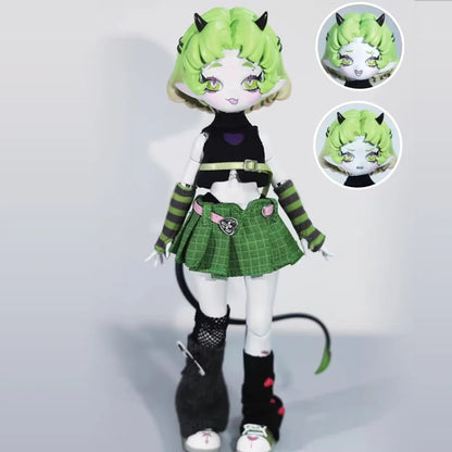 Genuine Devil's Horns Blind Box — 1/8 Movable Doll Ornament, Trendy Collectible Toy for Kids & Gift