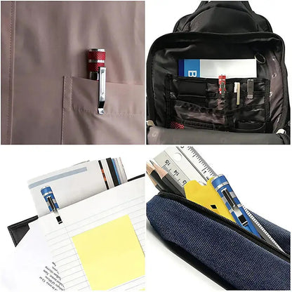 8-in-1 Aluminum Alloy Screwdriver Pen — Replaceable Bits for Easy Repairs & Disassembly