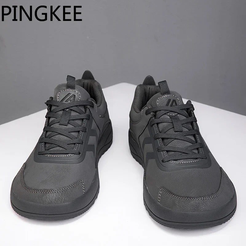 PINGKEE VENOCON Minimalist Barefoot Shoes – Wide Toe Box Winter Athletic Casual Sneakers & Boots for Men & Women