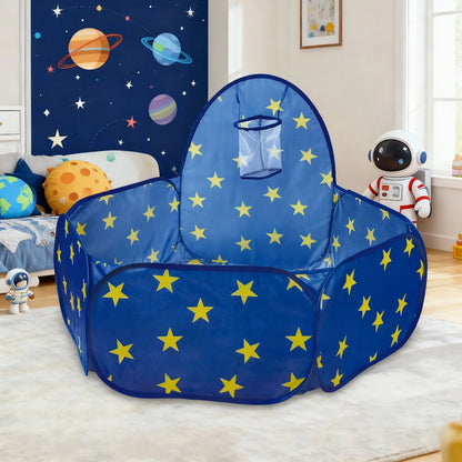 Foldable Kids Play Tent - Large Pop-Up Ball Pool Toy Enclosure for Indoor & Beach Fun