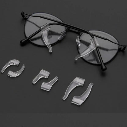 Soft Silicone Ear Hook: Anti-Slip Glasses Leg Grip & Holder Bracket - Transparent Eyewear Accessories for Secure Fit