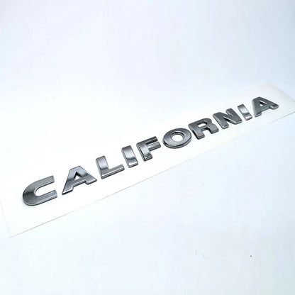 2020 California XXL Rear Lettering & 2019 California Ocean Trunk Emblem — Car Badge Replacement