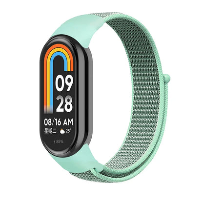 Sport Nylon Loop Strap for Xiaomi Mi Band 9 8 NFC – Replacement Wristband for Mi Band 7 6 5 4 3