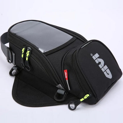 New Motorcycle Fuel Bag with Mobile Phone Navigation Tank - Multifunctional Small Oil Reservoir Package for GIVI