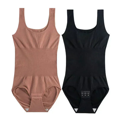 1/2PCS Women’s Bodysuit Shapewear — Slimming Corset Body Shaper Underwear with Tummy Control Briefs, Fits 35-110kg