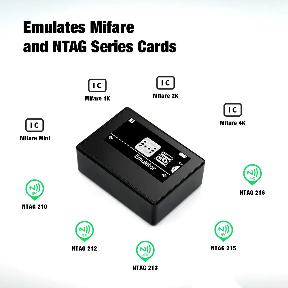 Smart NFC Pixl Infinite Card Simulator – Amiibo Character Induction Burner for Switch, Switch 2, 3DS & Wii U