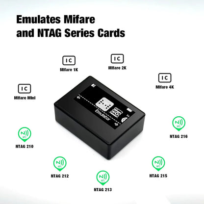 Smart NFC Pixl Infinite Card Simulator – Amiibo Character Induction Burner for Switch, Switch 2, 3DS & Wii U