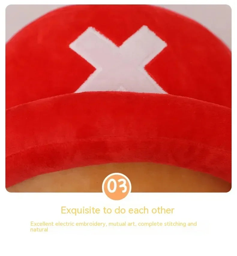 One-Piece Anime Plush — Monkey D. Luffy & Tony Chopper Stuffed Doll, 35–70cm, Sleeping Pillow Toy Gift