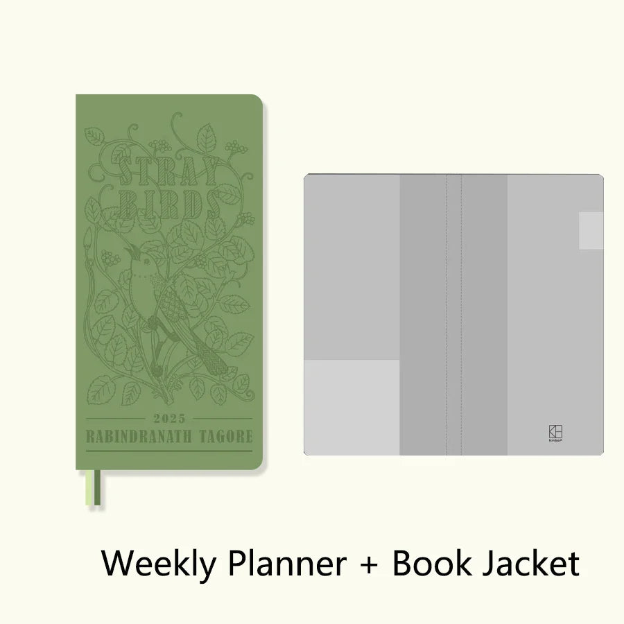 Kinbor 2025 Weekly Planner – Two Pages per Week Schedule Book for Time Management & Daily Efficiency