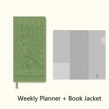 Kinbor 2025 Weekly Planner – Two Pages per Week Schedule Book for Time Management & Daily Efficiency