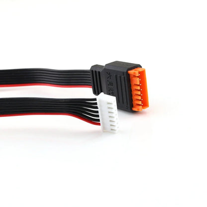 2PCS Charger Extension Cable for 2-6S Lithium Batteries - Balanced Head for HOTA D6Pro, ISDT Q6 M8 M6
