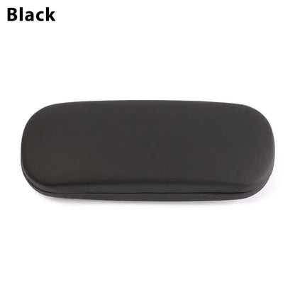 PU Pearlescent Glasses Case - Hard Protective Eyewear Box for Men & Women Myopia, Reading Glasses & Sunglasses