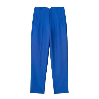 Women High Waist Office Pants - Fashion Formal Pencil Trousers for Workwear Business & Casual Outfits