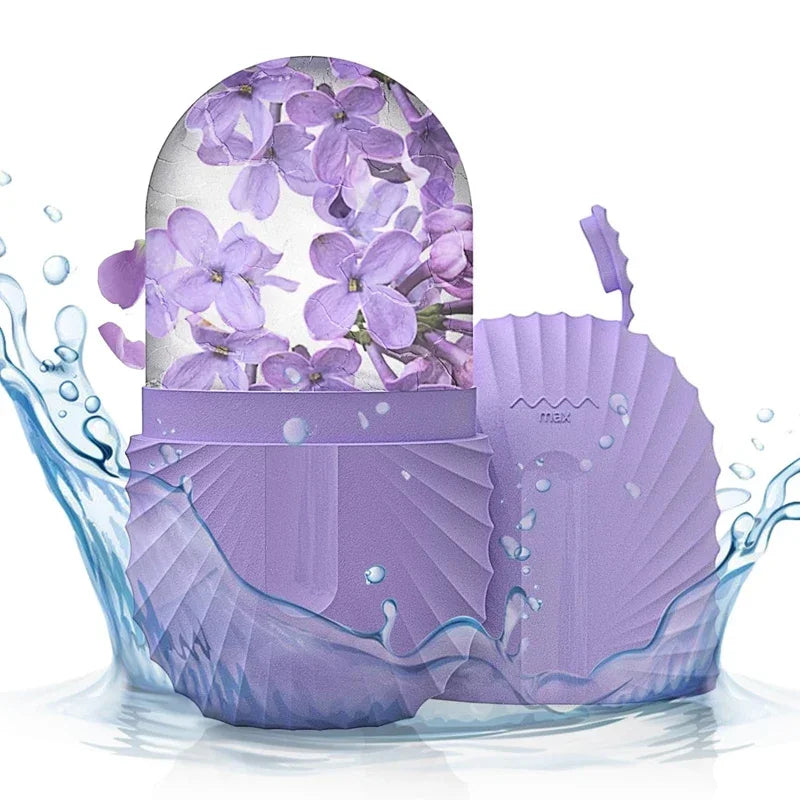 Ice Facial Roller Silicone Mold – Beauty Tool for Eye Puffiness, Pore Minimizing & Skin Massage