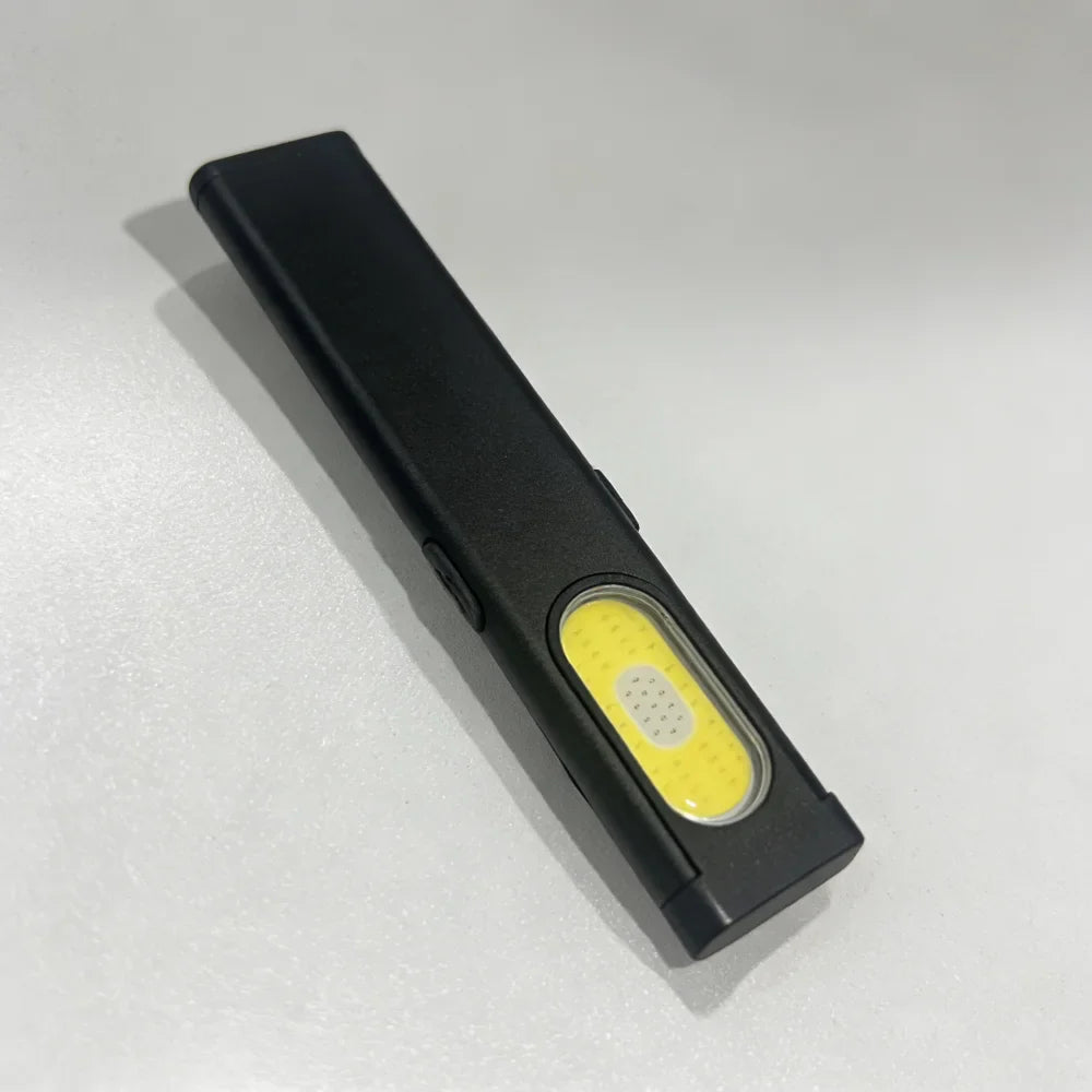 Rechargeable 550LM LED Keychain Flashlight — Mini Pocket Torch Lantern with Magnet for Emergency & Work
