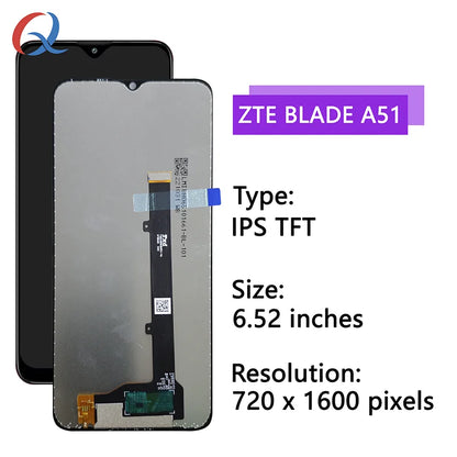 ZTE Blade A51 LCD Touch Screen Digitizer Replacement Display Parts