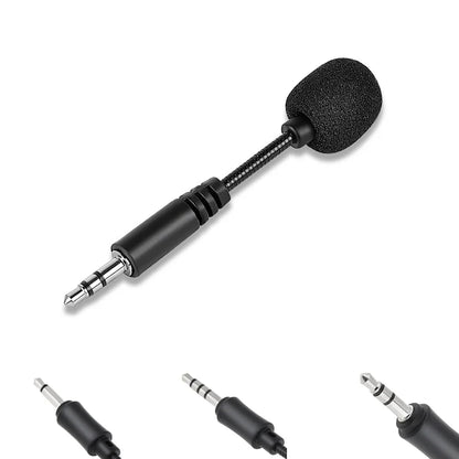 Mini 3.5mm Jack Flexible Capacitive Microphone for Mobile Phone PC Laptop Notebook