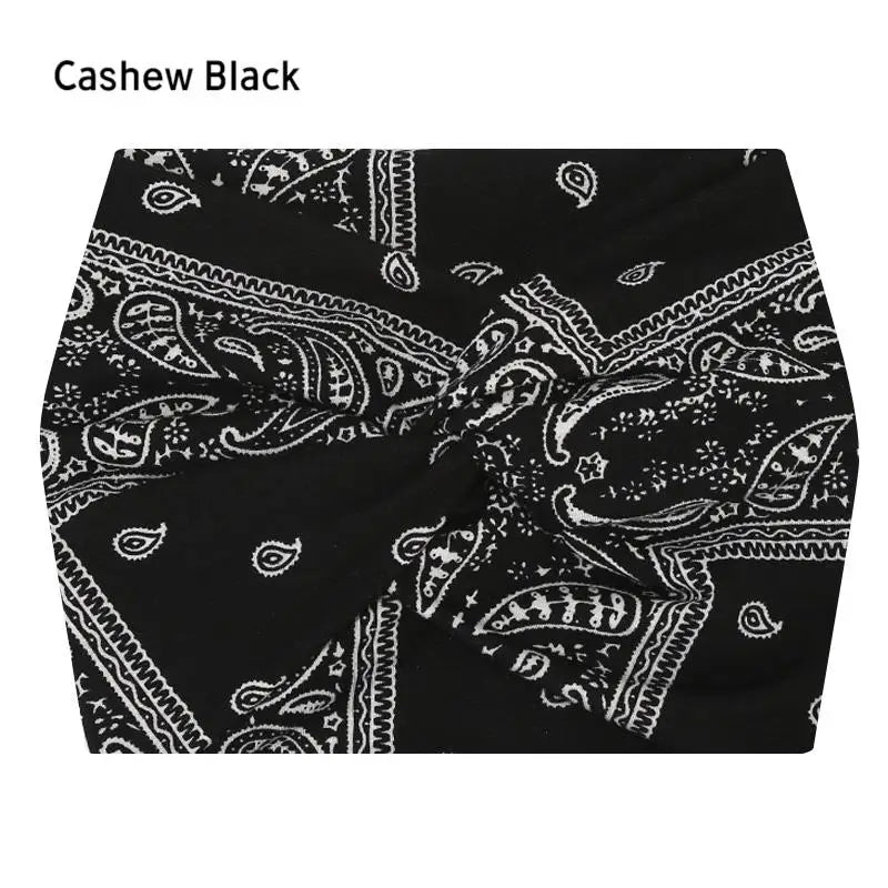 Wide Elastic Headband for Women – Yoga, Pilates, Running & Cycling Sweatband Hairband Turban Makeup Hair Hoop